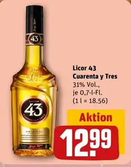 REWE DE Licor 43 Cuarenta y Tres tilbud