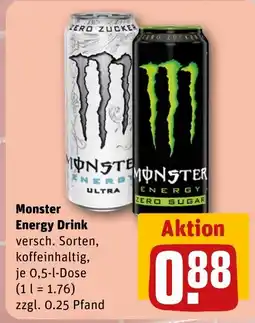 REWE DE Monster Energy Drink tilbud