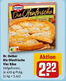 REWE DE Dr.Oetker Die Ofenfrische Vier Kase tilbud