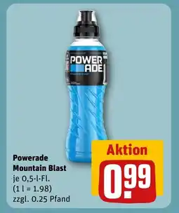 REWE DE Powerade Mountain Blast tilbud