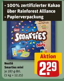 REWE DE Nestlé Smarties mini tilbud