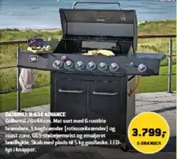XL-BYG GASGRILL B-635 ADVANCE tilbud