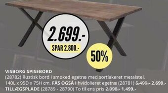 Visborg Spisebord