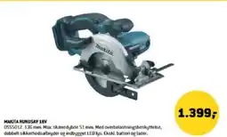 XL-BYG MAKITA RUNDSAV 18V tilbud