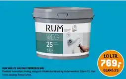 XL-BYG RUM VÆG 25 HALVMAT KØKKEN & BAD tilbud