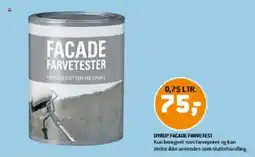 XL-BYG DYRUP FACADE FARVETEST tilbud