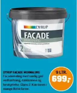 XL-BYG DYRUP FACADE MURMALING tilbud
