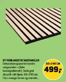 BY VENO AKUSTIK VÆGPANELER