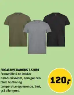 XL-BYG PROACTIVE BAMBUS T-SHIRT tilbud