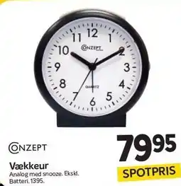 Din Isenkræmmer Vækkeur tilbud