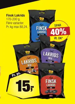 Calle Finsk Lakrids tilbud