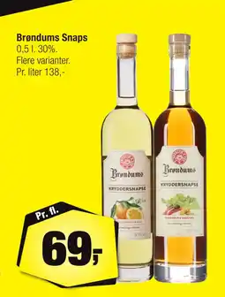 Calle Brøndums Snaps tilbud