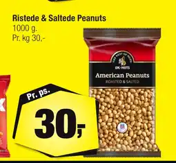 Calle Ristede & Saltede Peanuts tilbud