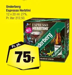 Calle Underberg Espresso Herbtini tilbud