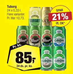 Calle Tuborg tilbud