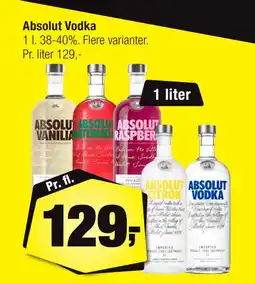 Calle Absolut Vodka tilbud