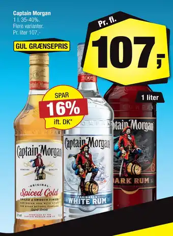 Calle Captain Morgan tilbud