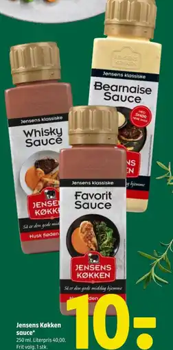 Coop 365 Jensens Køkken sauce* tilbud