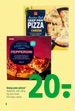 Coop 365 Deep pan pizza tilbud
