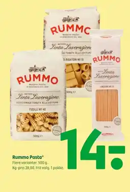 Coop 365 Rummo Pasta tilbud