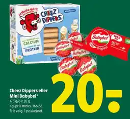 Coop 365 Cheez Dippers eller Mini Babybel* tilbud