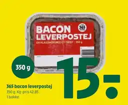 Coop 365 365 bacon leverpostej tilbud