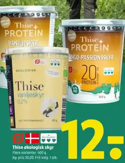 Coop 365 Thise økologisk skyr tilbud