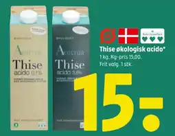 Coop 365 Thise økologisk acido* tilbud