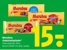 Coop 365 Marabou chokoladeplader tilbud