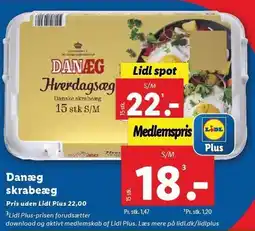 Lidl Danæg skrabeæg tilbud