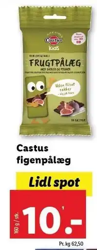 Lidl Castus figenpålæg tilbud