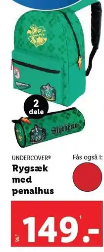 Lidl Rygsæk med penalhus tilbud