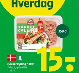 Coop 365 Hakket kylling 7-10% tilbud