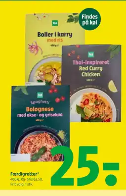 Coop 365 Færdigretter tilbud