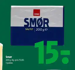 Coop 365 Smør tilbud