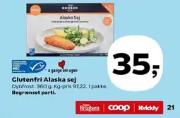 Glutenfri Alaska sej