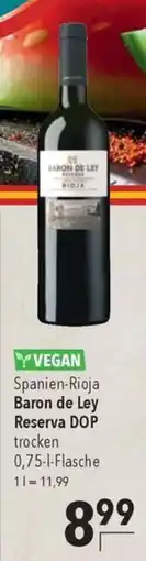 Spanien-Rioja Baron de Ley Reserva DOP trocken