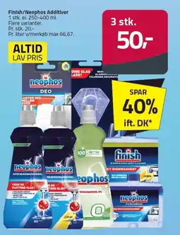 Fleggaard Finish/Neophos Additiver tilbud