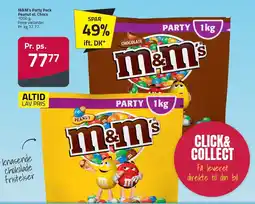 Fleggaard M&M's Party Pack Peanut el. Choco tilbud