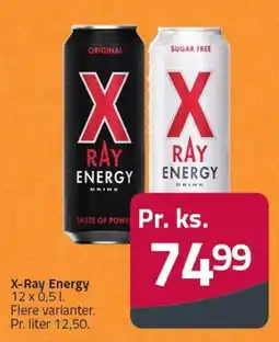Fleggaard X-Ray Energy tilbud