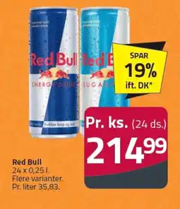 Fleggaard Red Bull tilbud