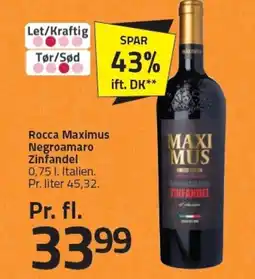 Rocca Maximus Negroamaro Zinfandel