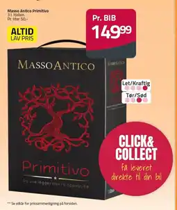 Fleggaard Masso Antico Primitivo tilbud