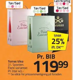 Fleggaard Torres Vina tilbud