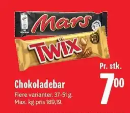 Min Købmand Chokoladebar tilbud
