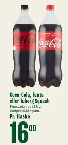 Coca-Cola, Fanta eller Tuborg Squash