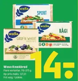 Wasa knækbrød