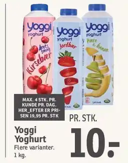 SPAR Yoggi Yoghurt tilbud