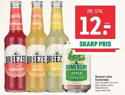SPAR Breezer eller Somersby tilbud