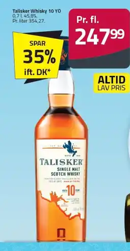 Fleggaard Talisker Whisky 10 YO tilbud
